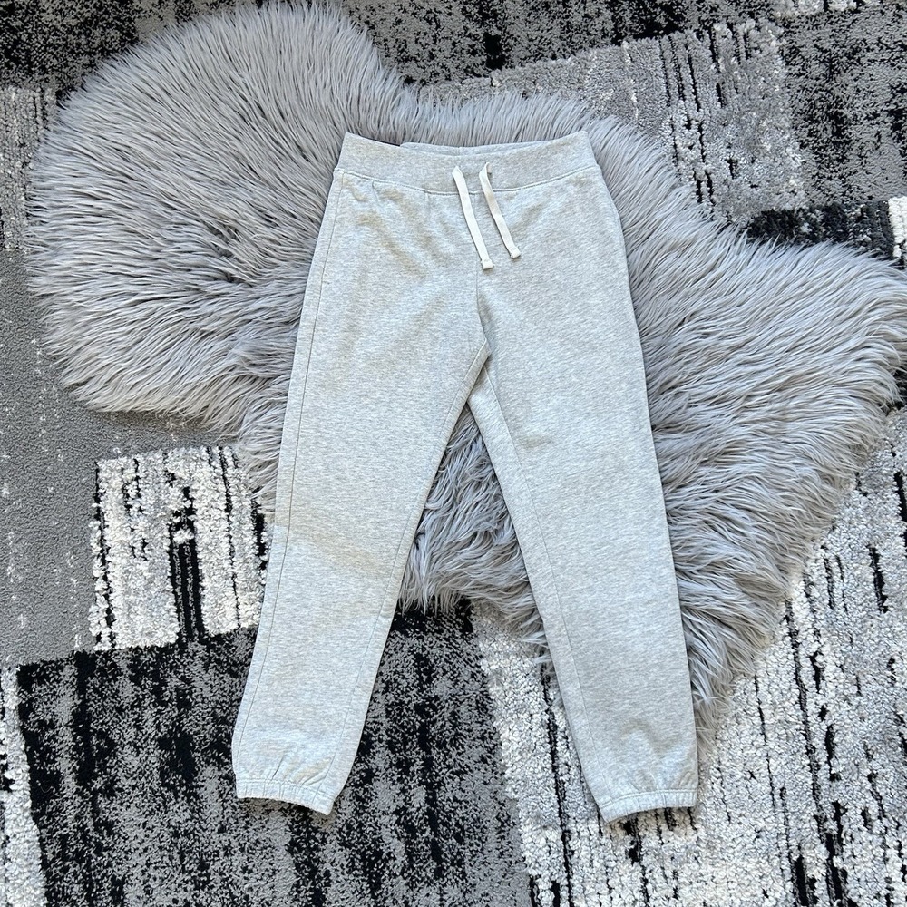 GAP Kids Girls Heathered Grey Sweatpant Jogger‎ Pants Size 8 NWT